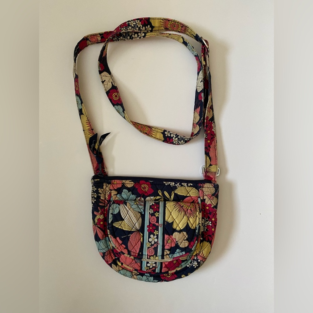 Vera Bradley Small Clare Crossbody Bag Handbag Purse Retired Happy Snails